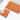 2 Piece Set Orange Soft Cozy Plush Chenille Bath Mat Bathroom Rug