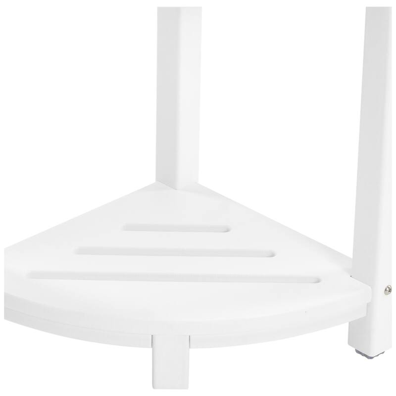 Anapolis Poly Corner Shower Bench