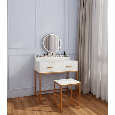 Makeup Dressing Table with Mirror