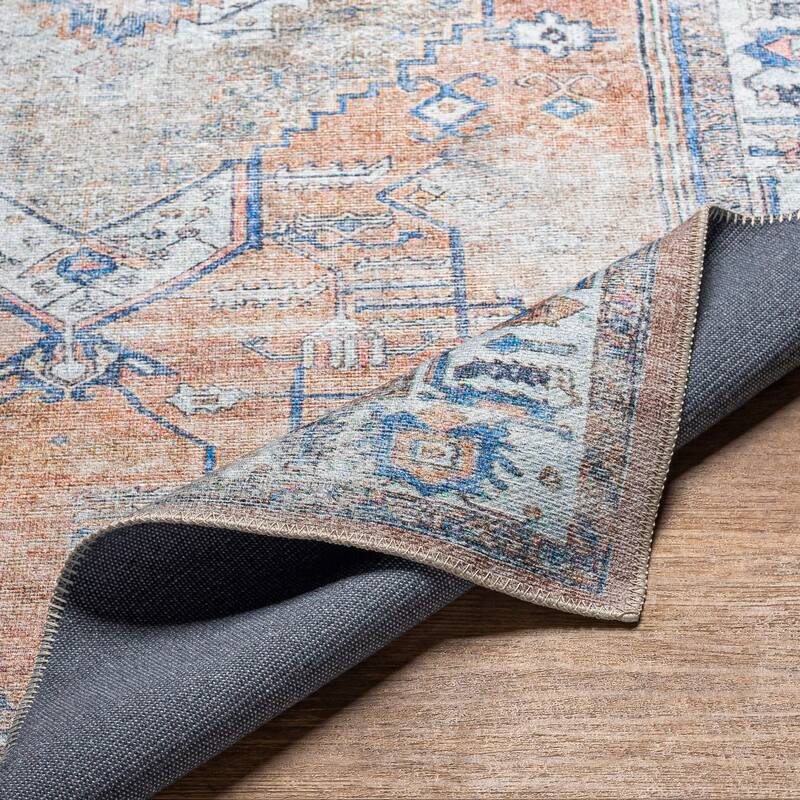 Artistic Weavers Mithras Traditional Medallion Machine Washable Area Rug