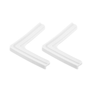 Window Corner Caps Window Corner Edge Protectors, 2 Pack Standard Lace Style 70mmx15mm ...