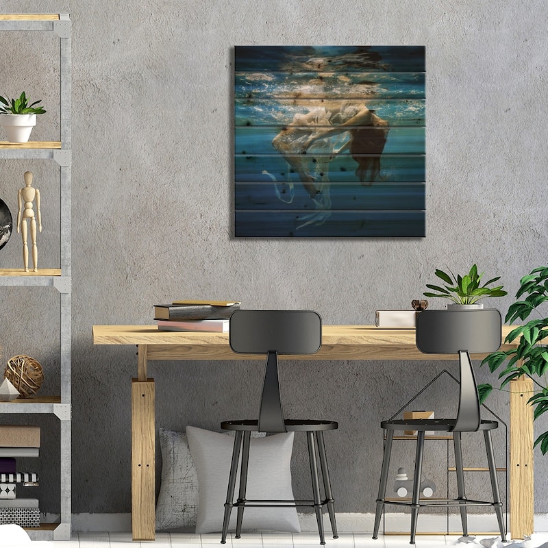 Charm Print On Wood by Dmitry Laudin - Multi-Color
