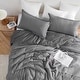 preview thumbnail 2 of 3, Yoga Pants® - Coma Inducer® Oversized Cooling Comforter Set - Steel Gray