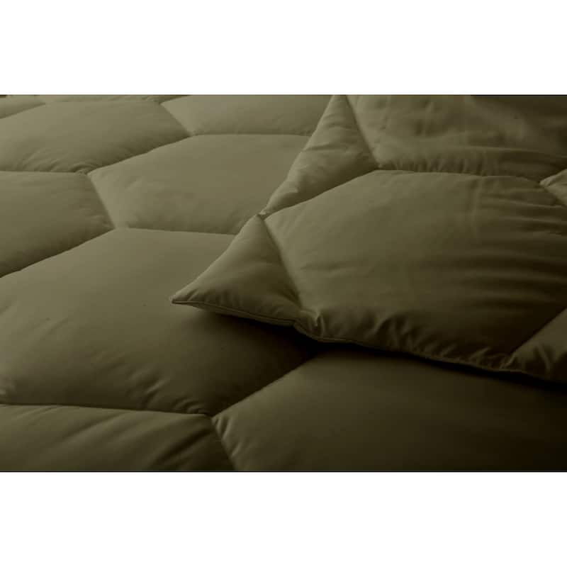 Better Style Home Oversized Microfiber Honeycomb Comforter Sets