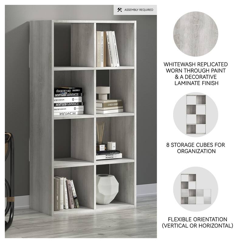 Signature Design by Ashley Paxberry Woodgrain Cube Organizer