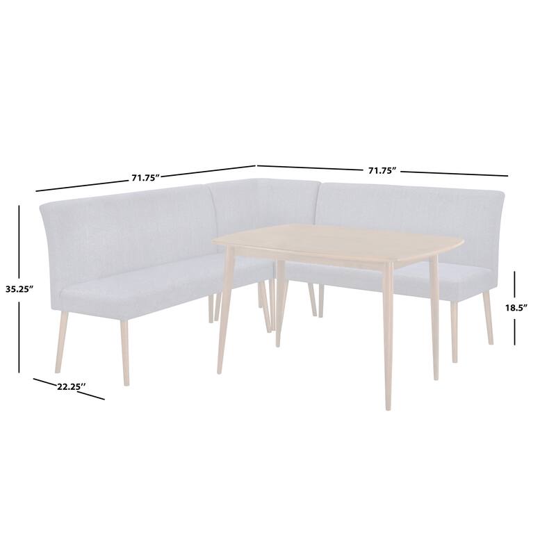 Simple Living Ripton 4-piece Nook Dining Set