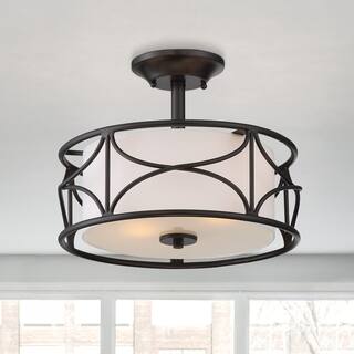 Avara 2 Light Semi-Flush