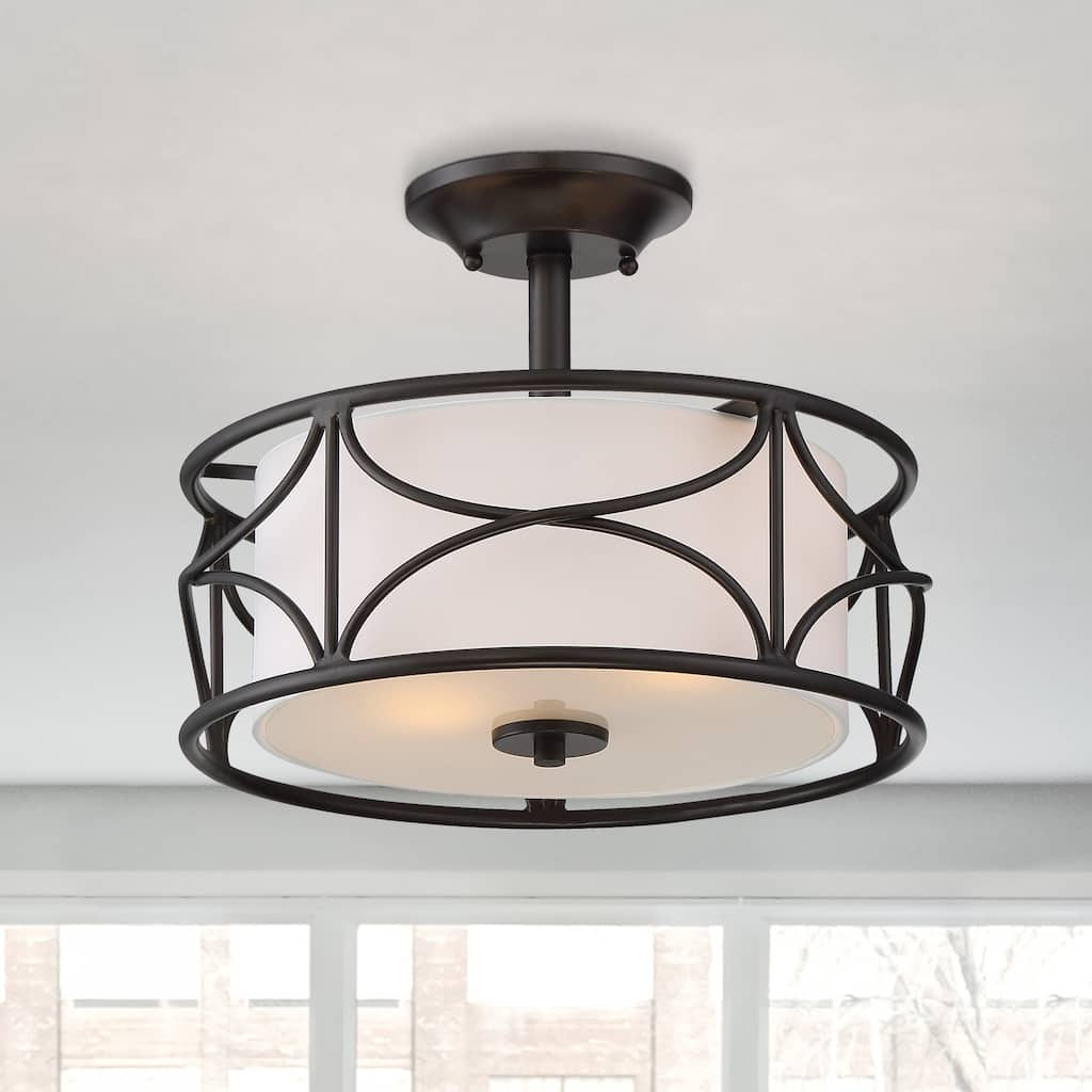 Avara 2 Light Semi-Flush