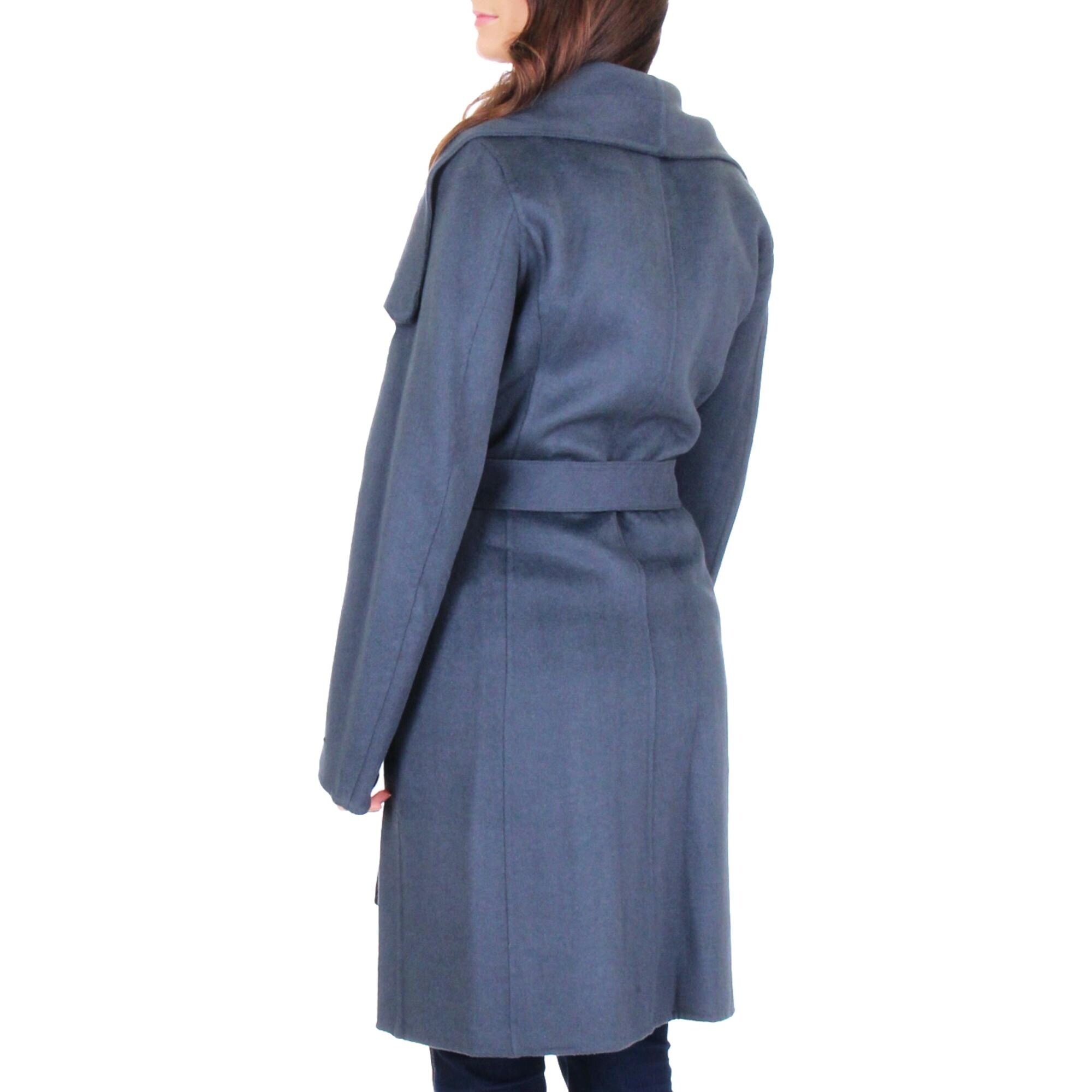 tahari elliot wrap coat