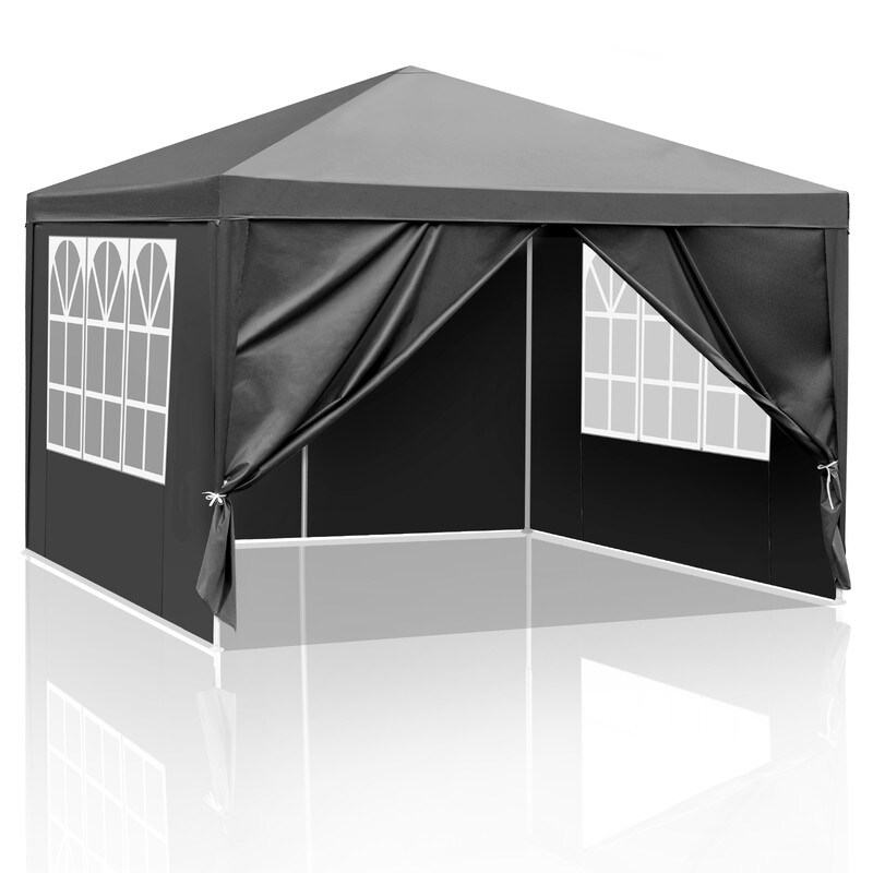 Outdoor Waterproof Party Tent with 8 Removable Sidewalls