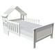 preview thumbnail 11 of 12, Little Partners® Lil' House Toddler Bed White