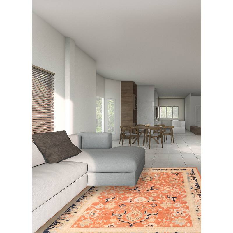 ECARPETGALLERY Hand-knotted Pako Persian 18 Of 20 Copper Wool Rug - 8'11 x 12'0