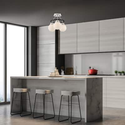 Elle 3 Light Semi Flush - 14