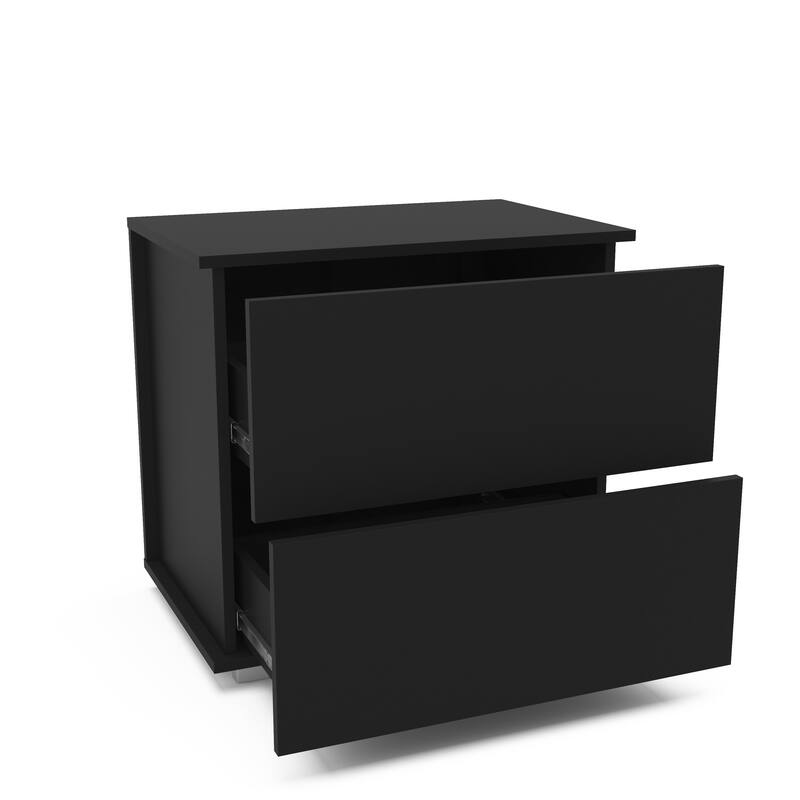 Polifurniture Madison Modern 2 Drawer Nightstand
