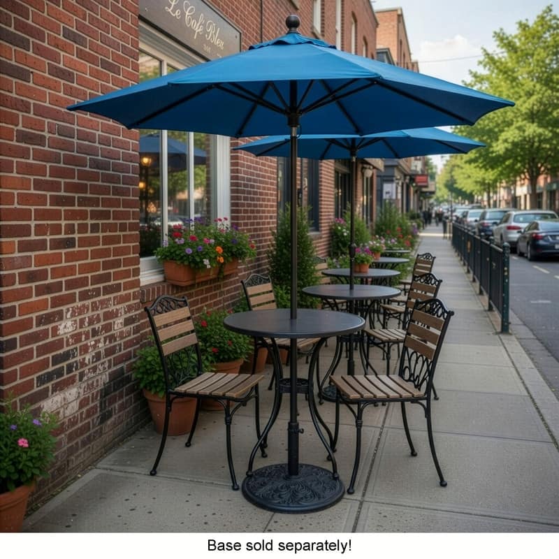 Tropishade 6' Bistro/Balcony/Cafe/Deck Commercial Patio Umbrella. Good for compact space. Sunbrella cover.