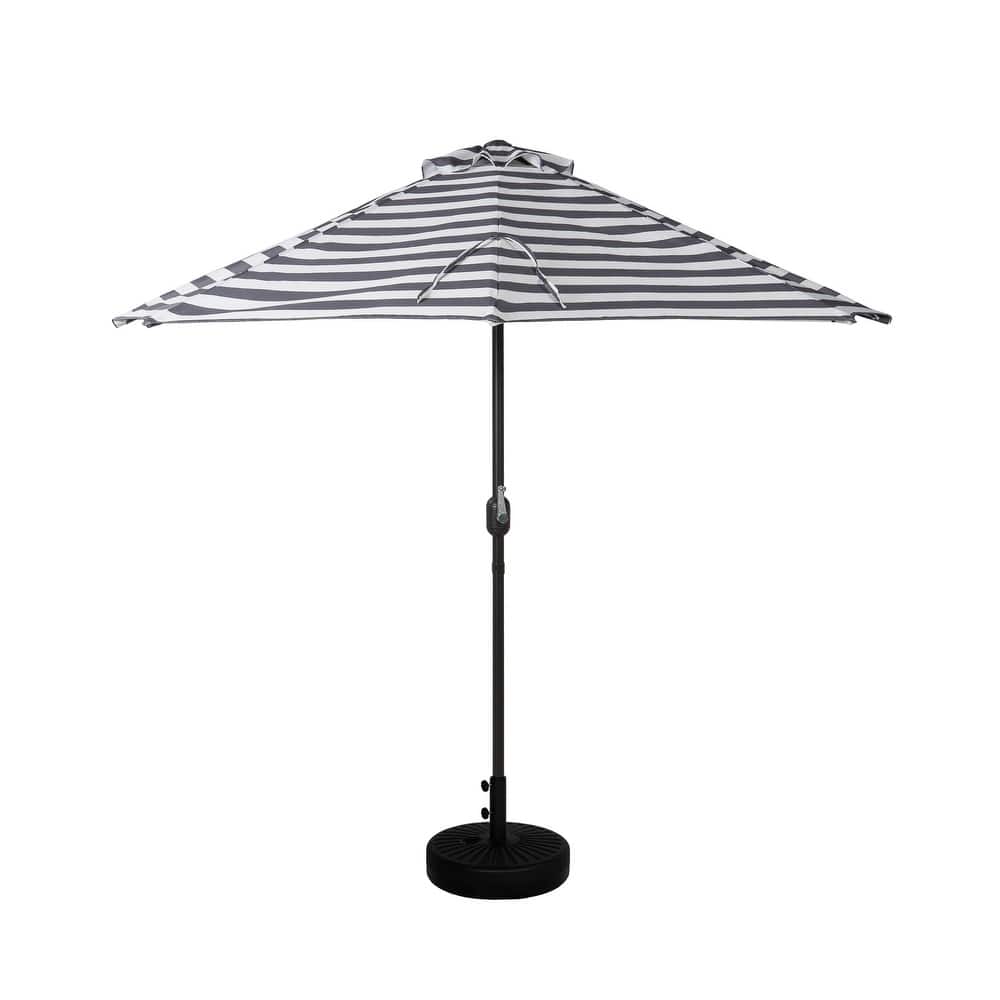 Soomer 9-Ft Half Umbrella with Fillable Black Base