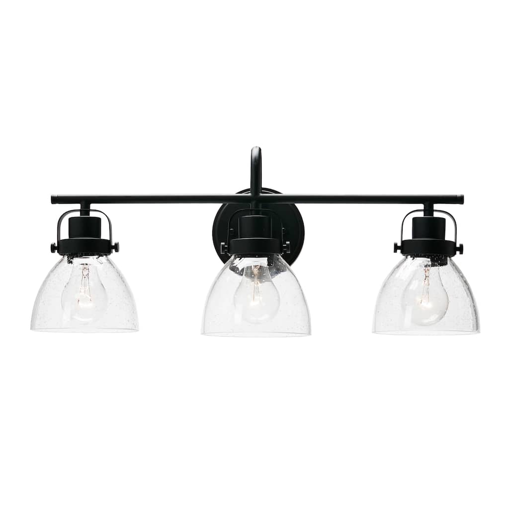 Robert Stevenson Lighting Avalon - Metal and Glass Vanity Light