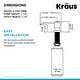 preview thumbnail 12 of 65, Kraus Kitchen Soap Dispenser