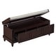 preview thumbnail 33 of 70, Storage Bench with Cushioned Seat and 3 Drawers