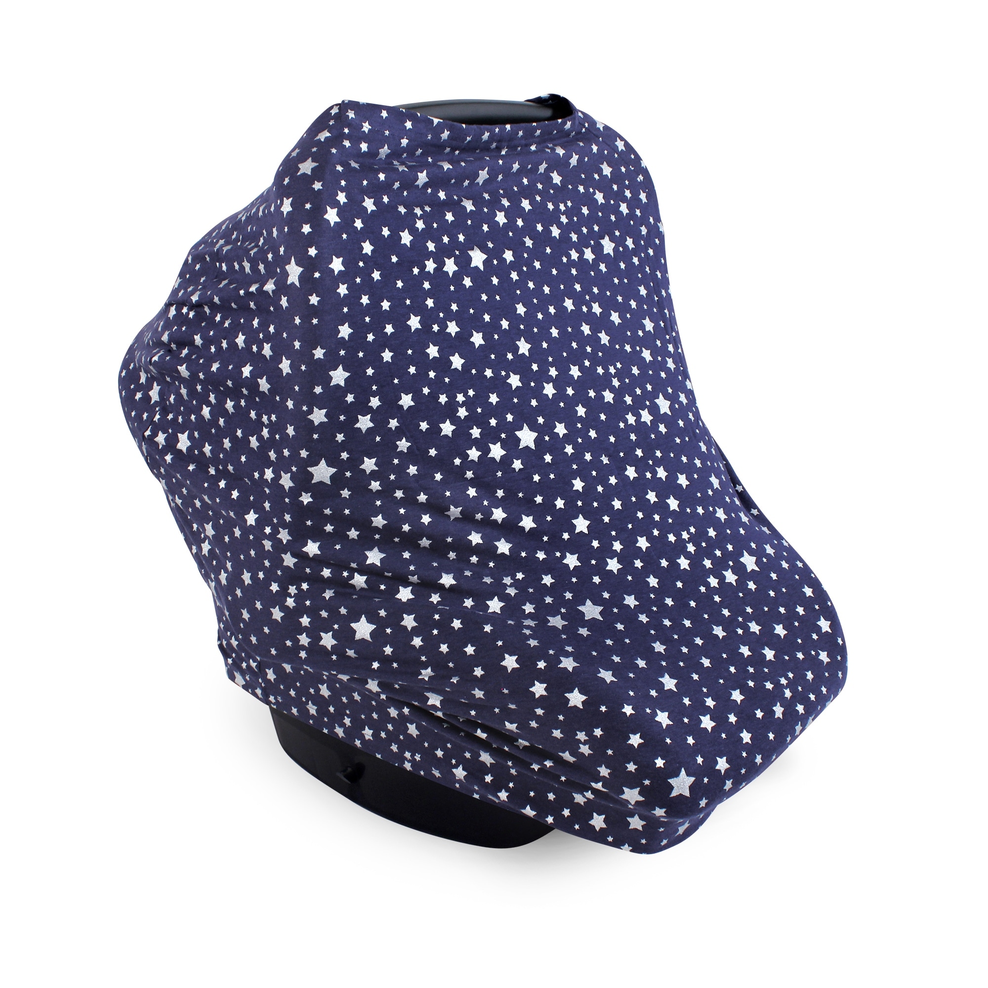 Hudson Baby Multi-use Car Seat Canopy, Star, One Size - Star