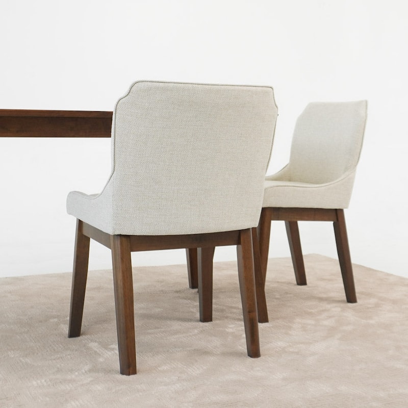 Dining Chair Set of 2 - Beige