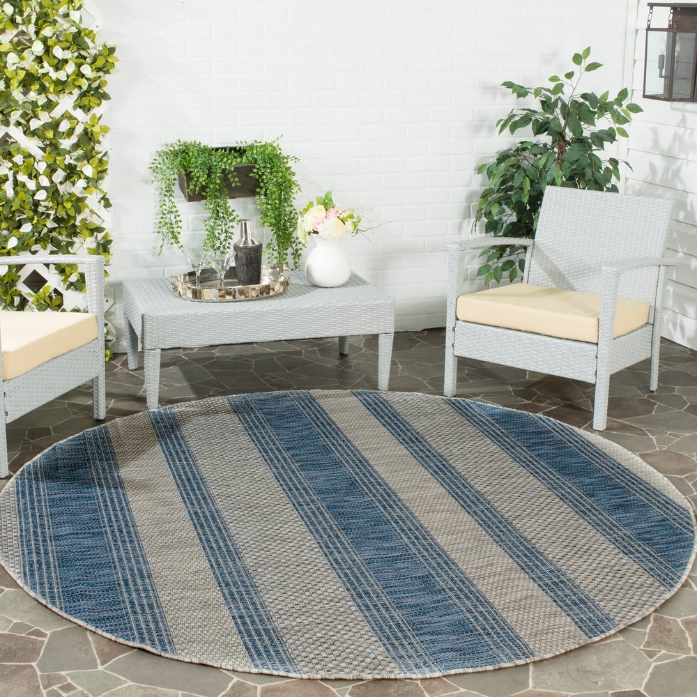 SAFAVIEH Courtyard Zainea Indoor/ Outdoor Waterproof Patio Backyard Rug