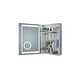 preview thumbnail 2 of 6, Innoci-USA Thalia LED Recessed Lighted Medicine Cabinet For Vanity Featuring Built-In Cosmetic Mirror 20" x 26" Left Hinge