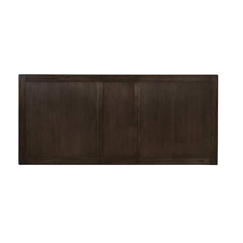 The Gray Barn Ruddy Road Espresso 94-inch Wood Expandable Dining Table