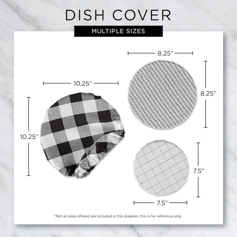 DII Asst Stone Farmhouse Woven Dish Cover (Set of 3)