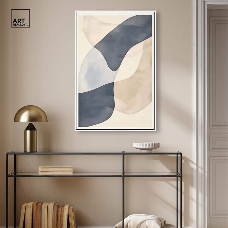 Ovals Canvas by Art Remedy