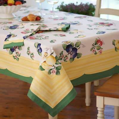 Villeroy and Boch French Garden Cotton Tablecloth