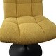 preview thumbnail 6 of 9, Art Leon Fabric Swivel Accent Chair with Ottoman