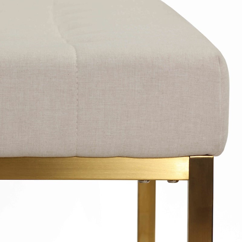 Cortesi Home Hepburn Tufted Ottoman