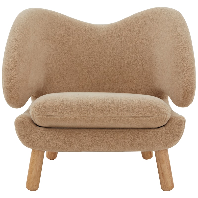 SAFAVIEH Couture Neljana Contemporary Accent Chair - 34 In. W x 30 In. D x 27 In. H - 34Wx30Dx27H