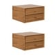 preview thumbnail 10 of 82, Nathan James Harper 2-Drawer Mid-Century Side Table