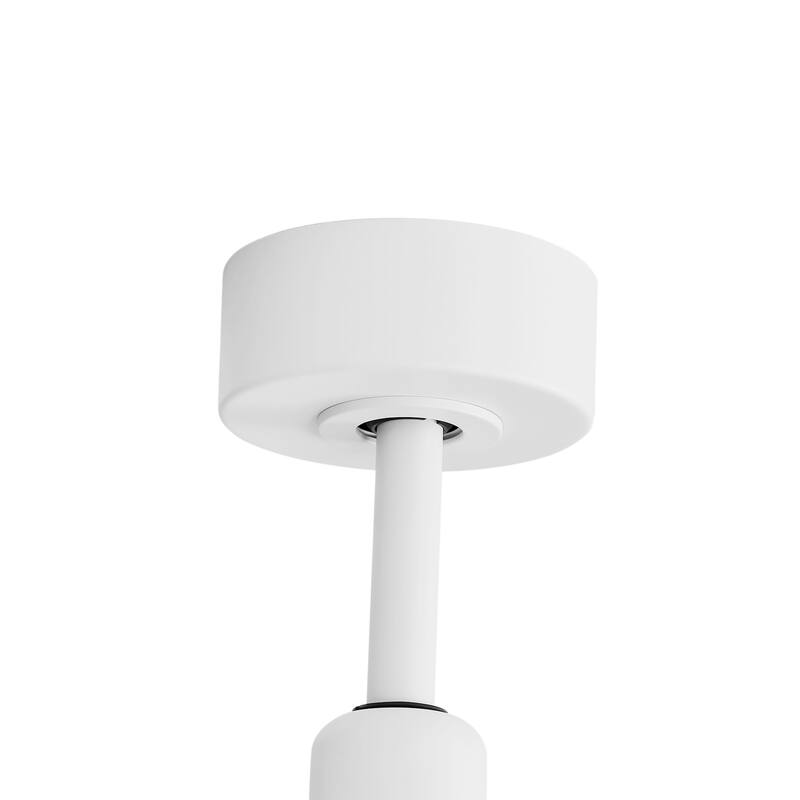 65" Gold LED Ceiling Fan with Light Remote-8 Blade - 65 Inch