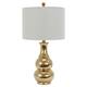 Copper Grove Arans Table Lamp with Off-white Drum Shade (26.5)