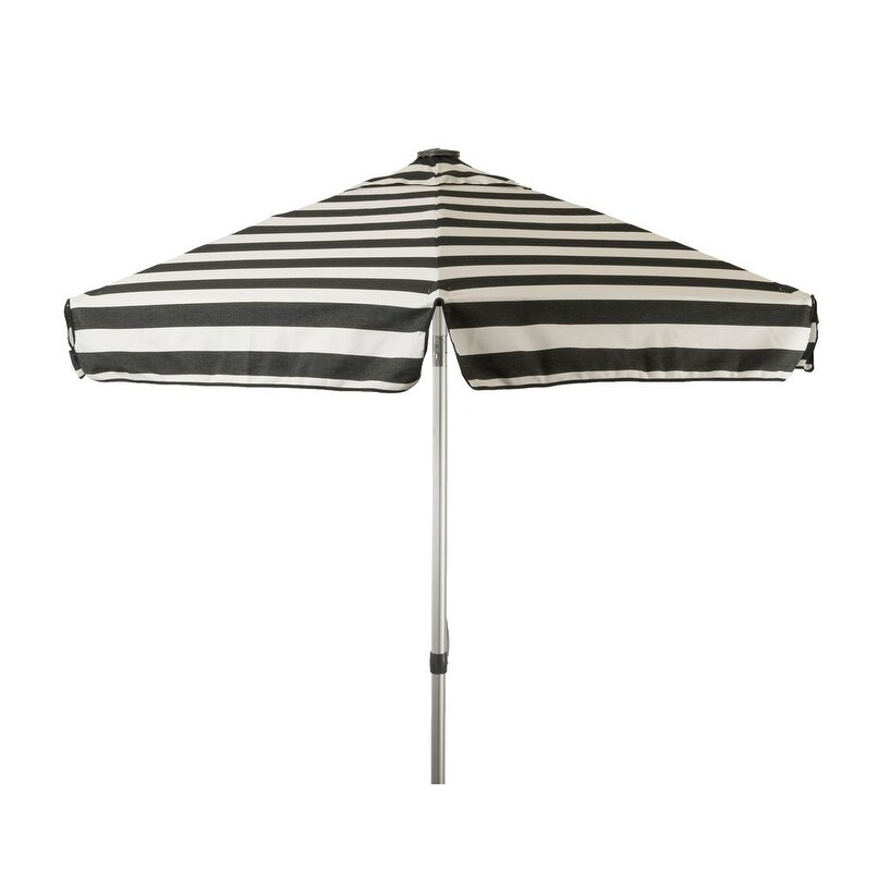 gray and white patio umbrella Yellow Cabana Stripe 9ft 6-Rib Canopy Replacement Formosa Covers Put together the ideal combination of umbrella frame and all formosa covers 9ft Market Patio