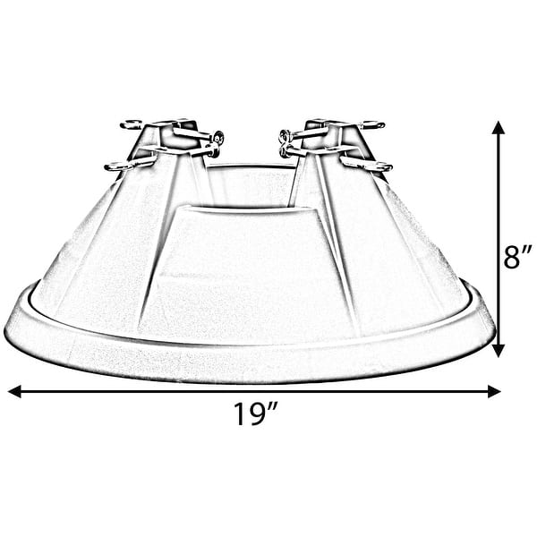 Plastic Christmas Tree Stand With Screw Fastener