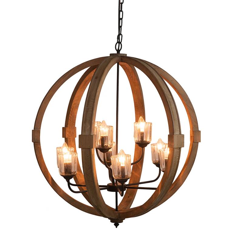 9 Light Globe Chandelier (Bulb Not Included)