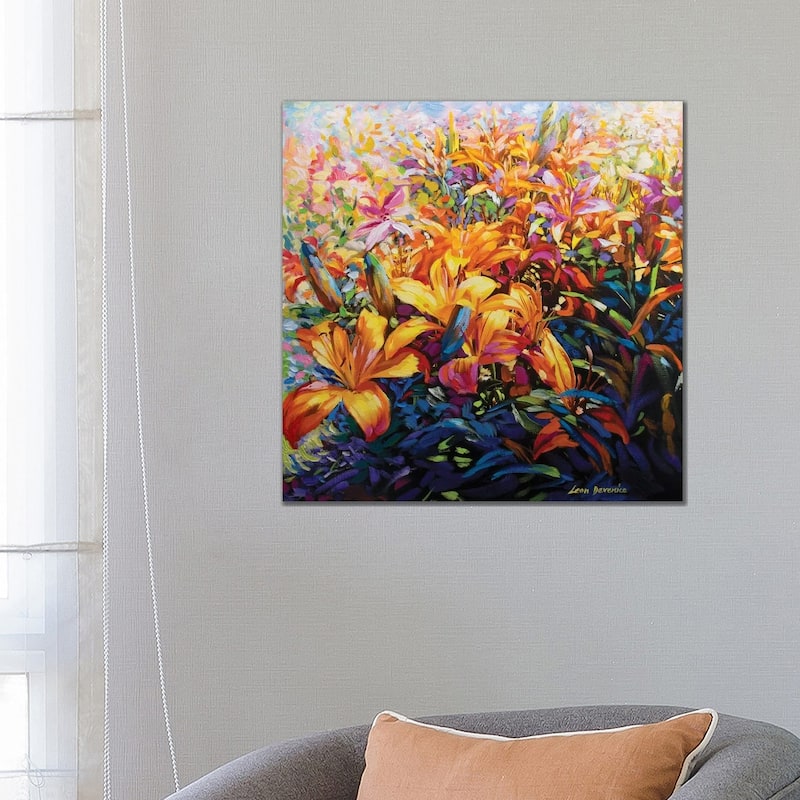iCanvas "Earths Smile" by Leon Devenice Canvas Print - 26x26x1.5