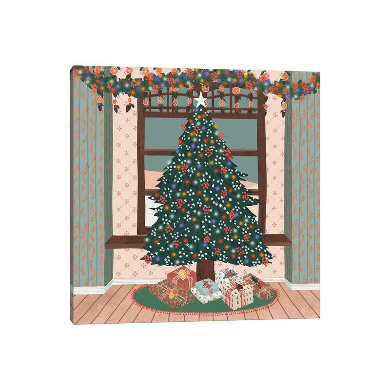 iCanvas "Merry Christmas" by Ceyda Alasar Canvas Print
