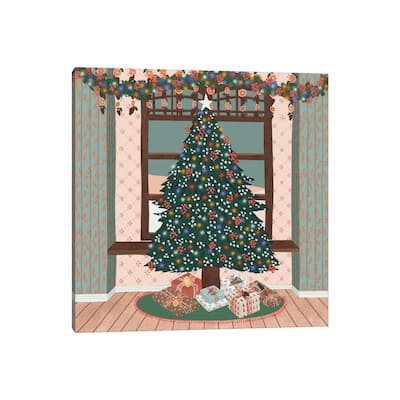 iCanvas "Merry Christmas" by Ceyda Alasar Canvas Print