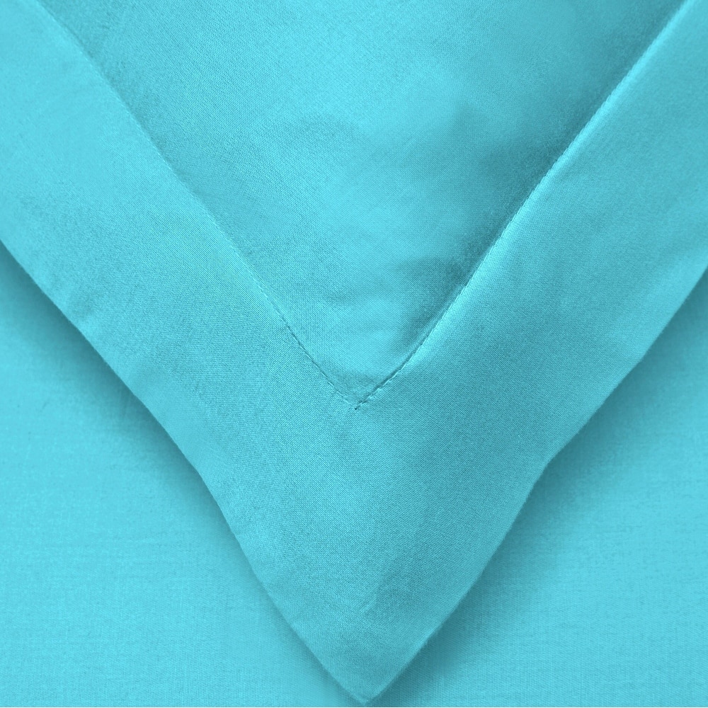 Superior 300 Thread Count Combed Cotton Sateen Duvet Cover Set