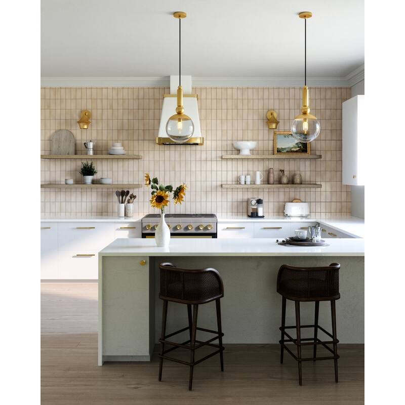 Alora Lighting PD560510CL Delilah 10" Wide Mini Pendant with Clear