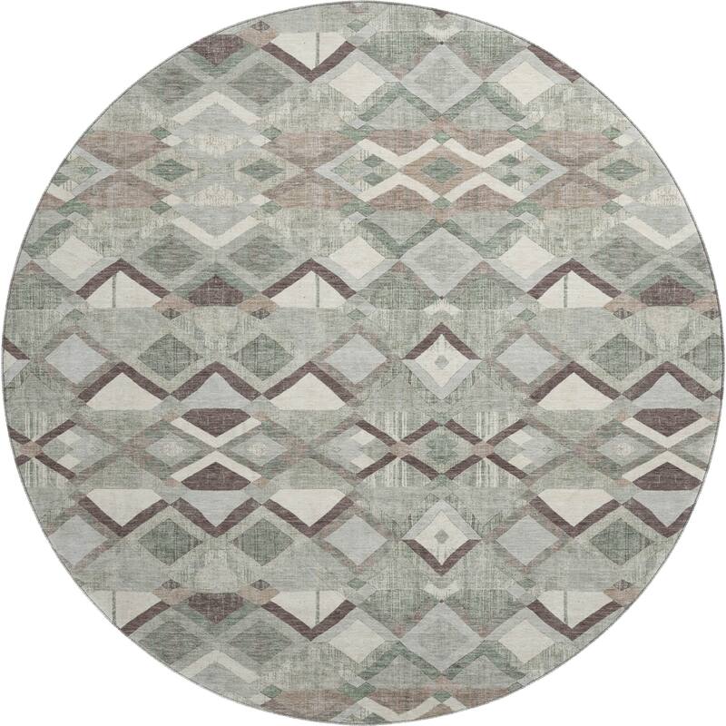 Premium Washable Super Soft Boho Geo Mayfield Rug