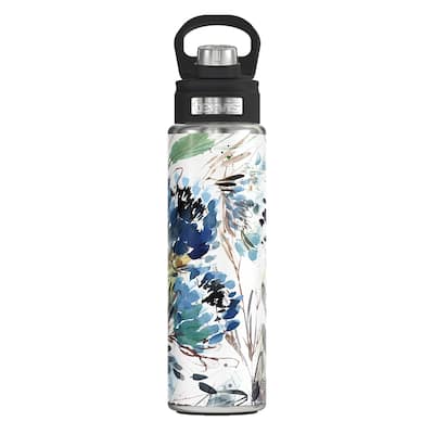 Tervis Kelly Ventura Protea Triple Walled Insulated Travel Tumbler, Stainless Steel - 24oz Wide Mouth Bottle