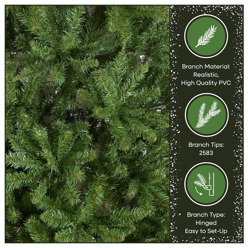 National Tree Company 12 ft. Kingswood Fir Pencil Tree - 12 Foot