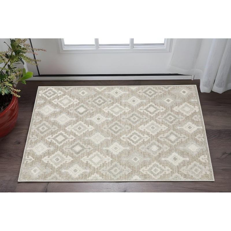 HomeRootsOriental Casual Runner Area Rug - 59.84' X '39.37' X '0.32