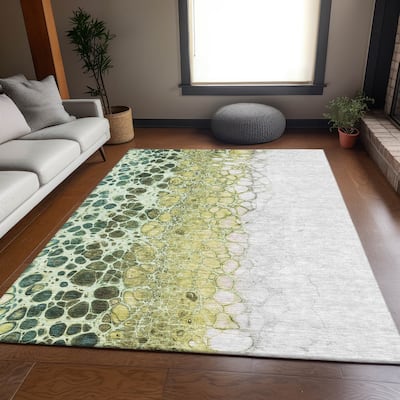 Premium Washable Super Soft Abstract Ombre Mayfield Rug